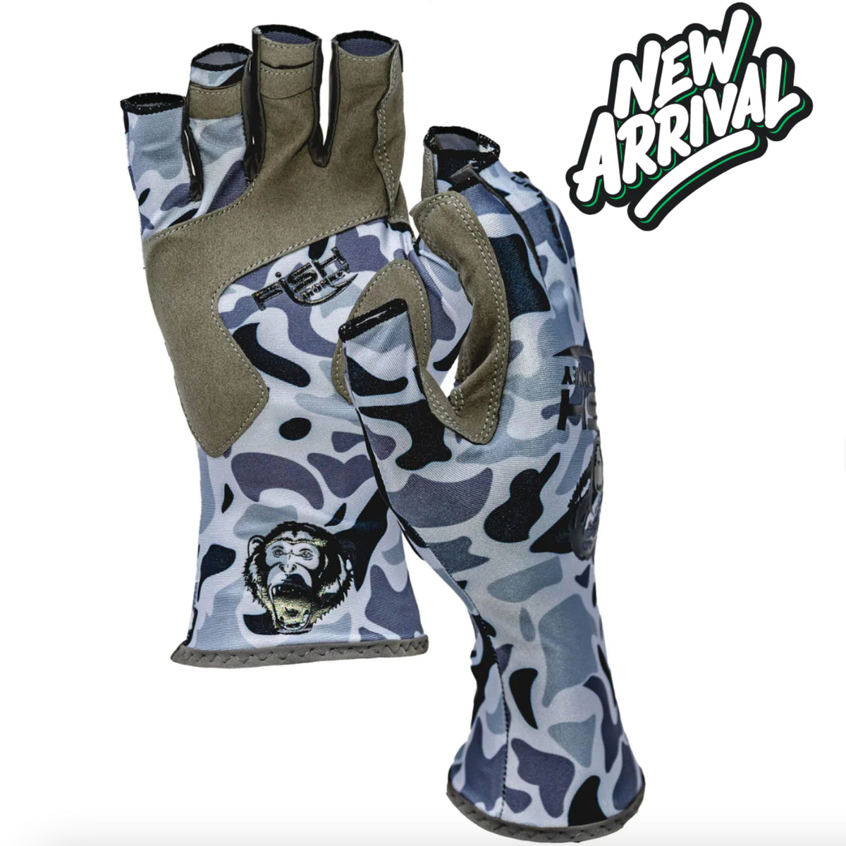 Fish Monkey Half Finger Guide Glove