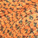  Orange Barbed Wire Gold Glitter Scale - 048