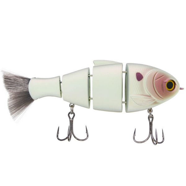 Bucca Brand Lil Baby Bull Shad 2.5" Pearl Bone