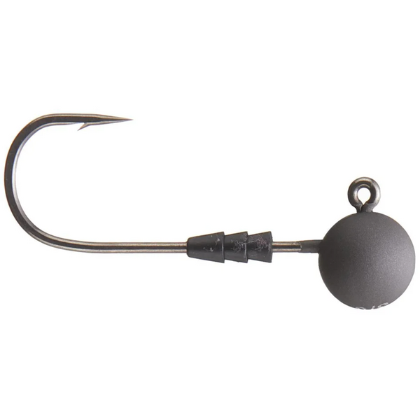 A single VMC Redline Tungsten Swimbait Head with a high-density tungsten construction and a premium 1X Strong VMC Redline Round Bend Hook.
