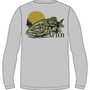 AFTCO Reflections UVX Long Sleeve Athletic Heather