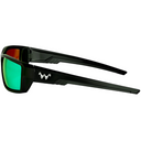  Black Frame - Green Mirror - HueView™ Polycarbonate