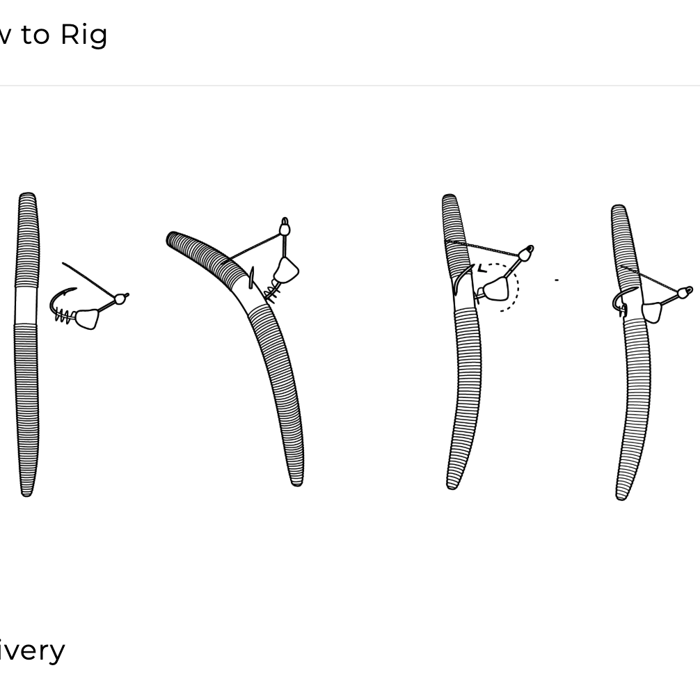 Core Tackle Wacky Shot Weedless