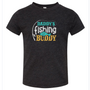 Daddy's Fishing Buddy Charcoal Black Triblend