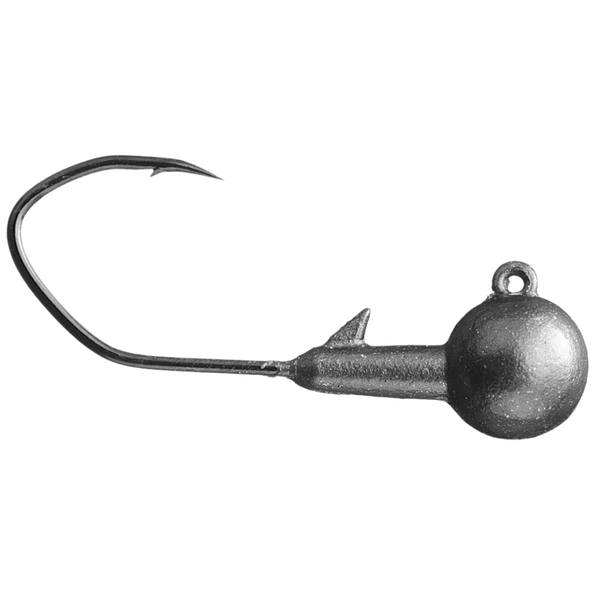 Fishing lure with a hook on a white background