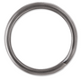 A single VMC Split Ring with a black nickel finish and tapered ends.