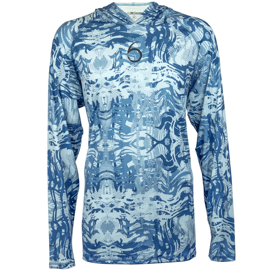 6th Sense FishDry Hooded Sun Shirt
