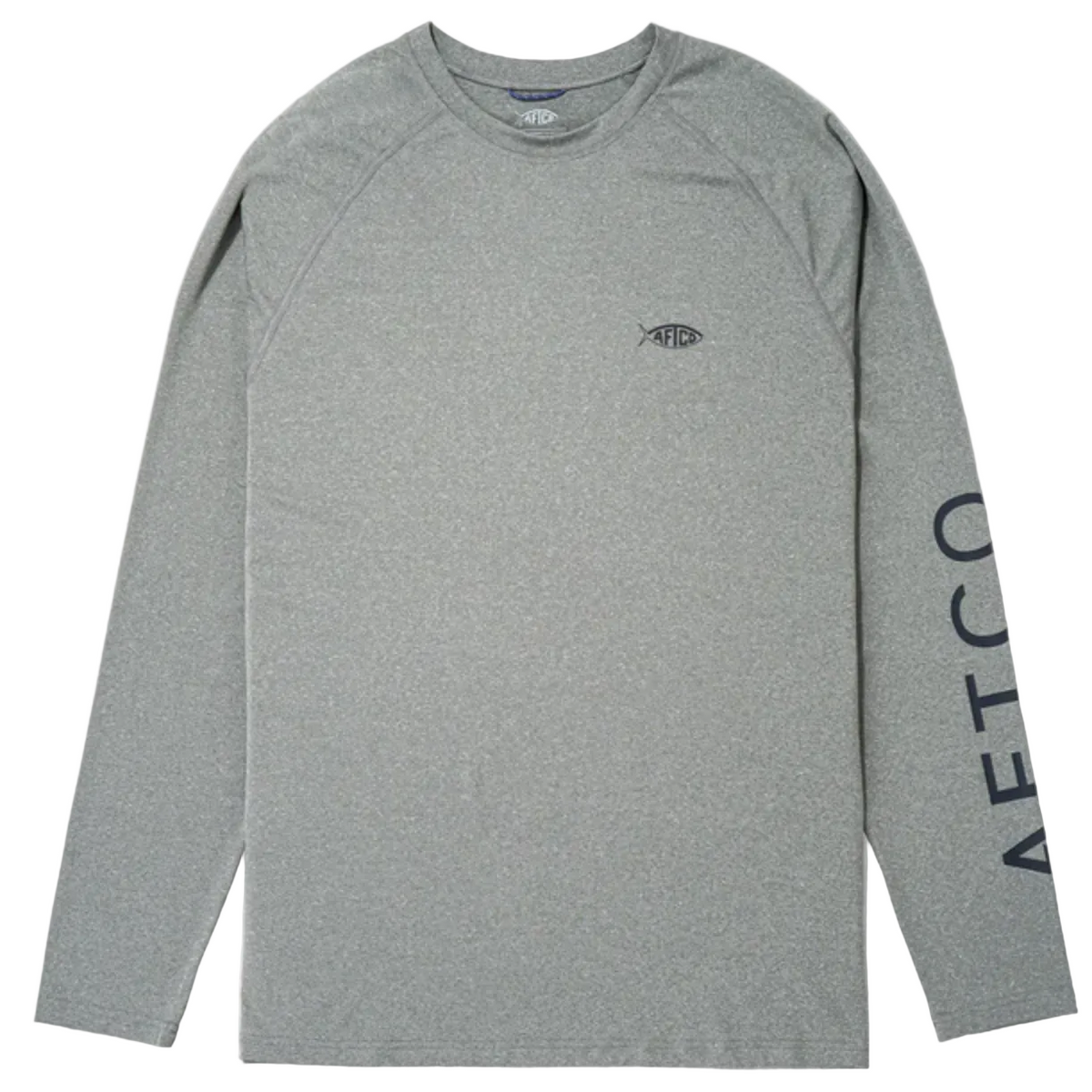 AFTCO Samurai Long Sleeve Performance Shirt Steel Heather