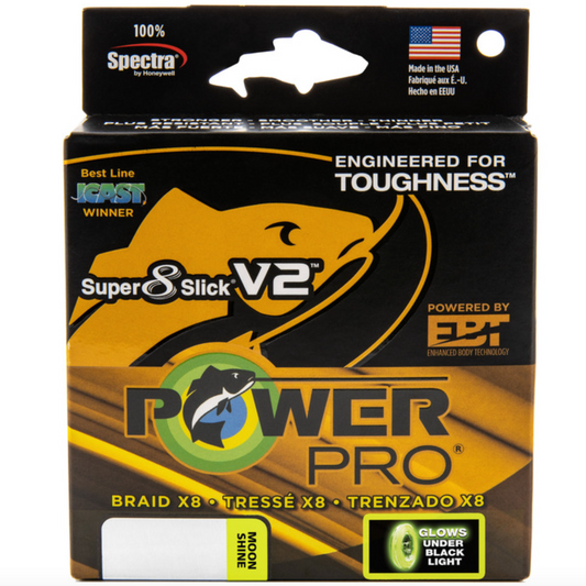 Power Pro Super 8 Slick V2 - Moon Shine