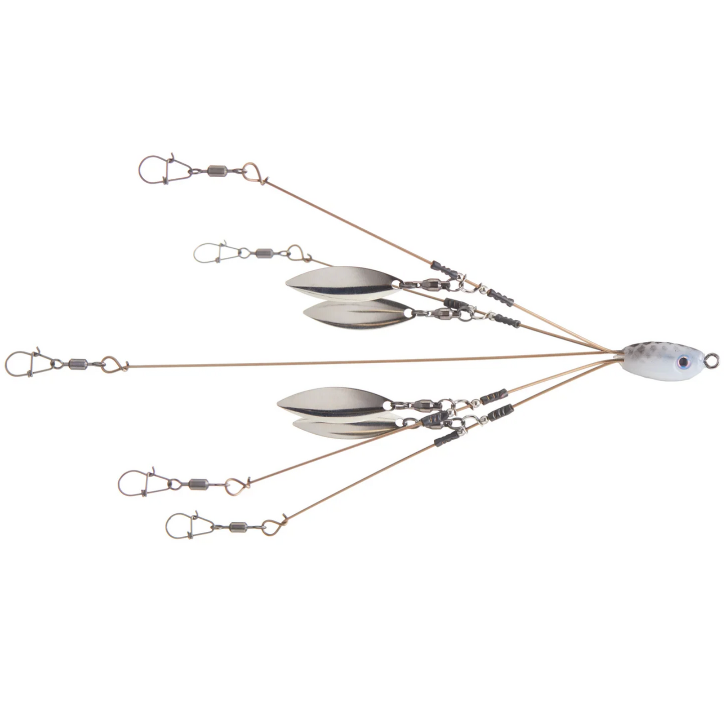 Hog Farmer Tactical Bassin 5 Hook 4 Blade Mini