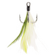  Chartreuse/White