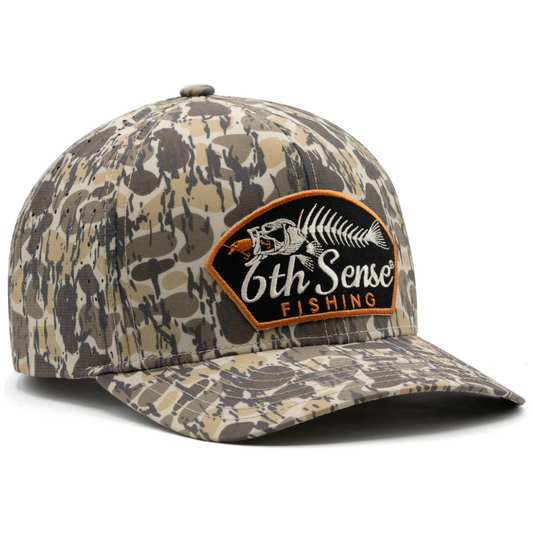 6th Sense Fishbones Snapback Hat